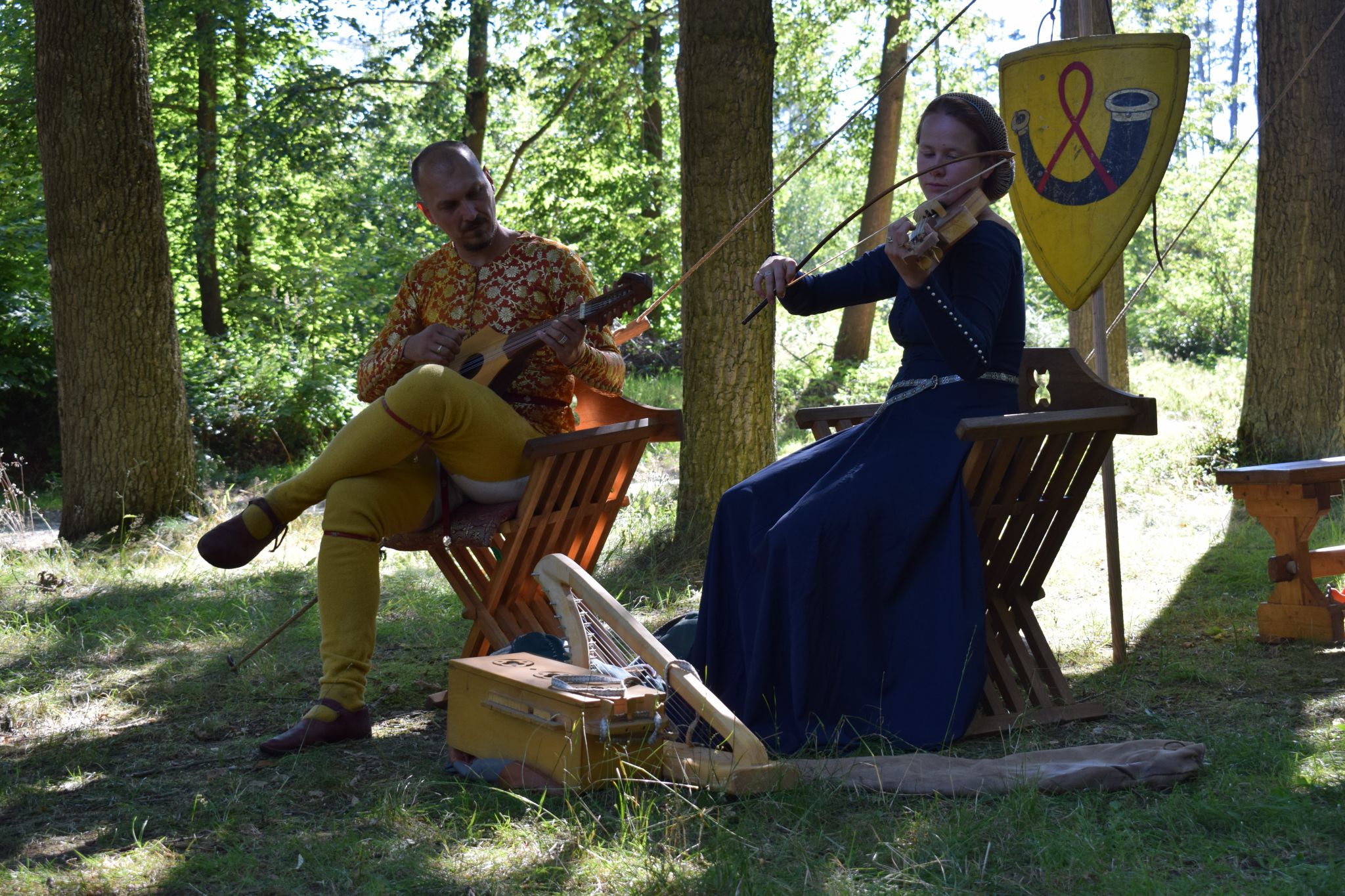 Koncert středověké hudby a poezie. 