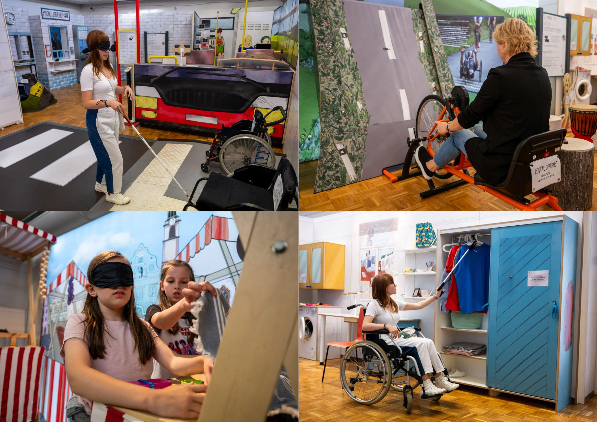 Ukázka edukačního programu Lidé odvedle. 