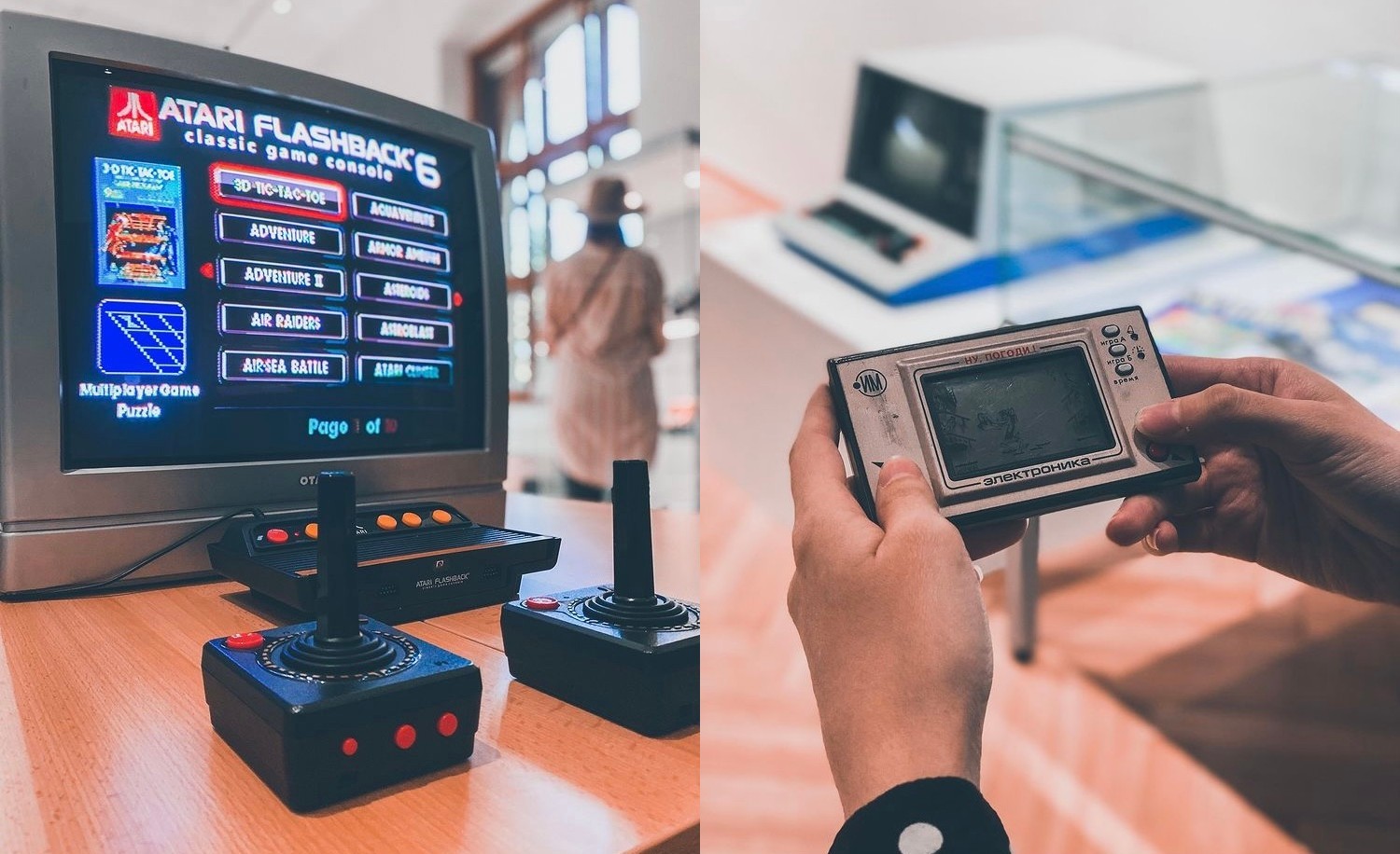 Ukázka z výstavy Retrogaming v Jihočeském muzeu z roku 2021. Ukázka z výstavy Retrogaming v Jihočeském muzeu z roku 2021.