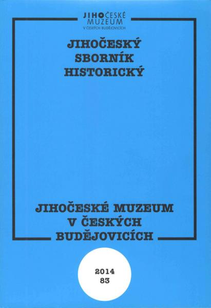 Jihočeský sborník historický roč. 83/2014