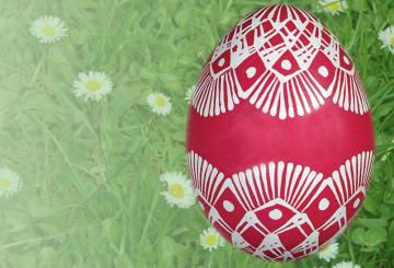 Velikonoční výstava - O červených vejcích