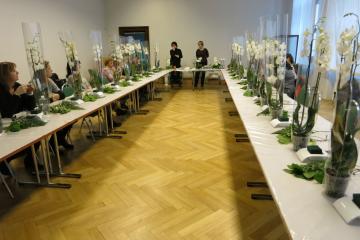 Květinový workshop – aranžmá z orchidejí