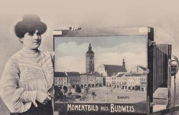 Srdečné pozdravy z Budějovic. Město na pohlednicích v letech 1895 - 1939.