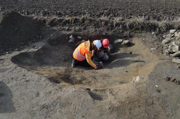 Exponát měsíce (červenec - srpen). Co přinesla dálnice - archeologické výzkumy na severním Písecku