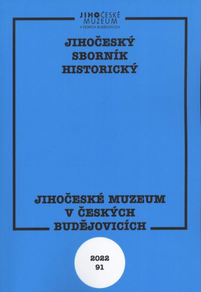 Jihočeský sborník historický roč. 91/2022