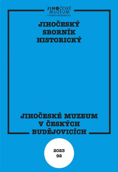 Jihočeský sborník historický roč. 92/2023