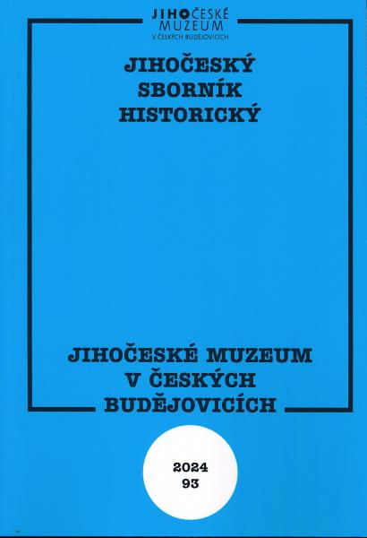 Jihočeský sborník historický roč. 93/2024