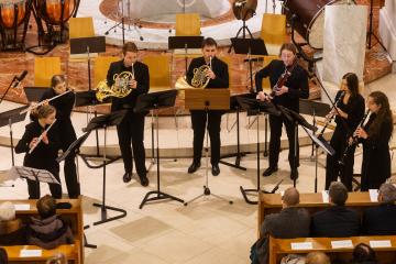 Koncert studentů Konzervatoře České Budějovice v muzeu