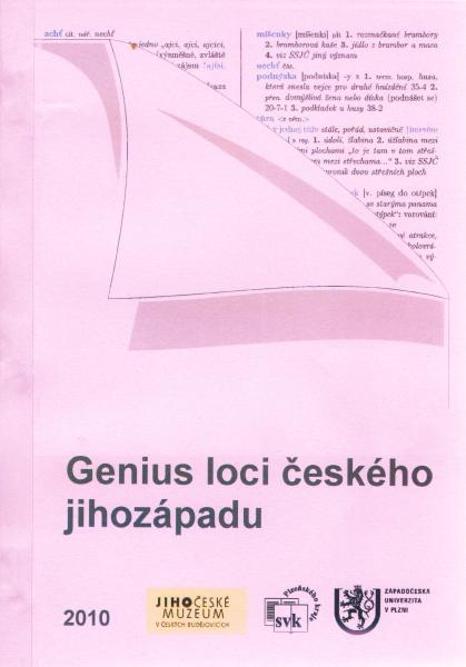 Genius loci českého jihozápadu  VI  