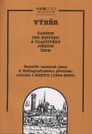 Výběr. Rejstřík místních jmen k Bibliografickému přehledu ročníků I-XXXVII (1964-2000)